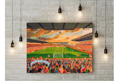 Stoke City FC Britannia Stadium Fine Art Canvas